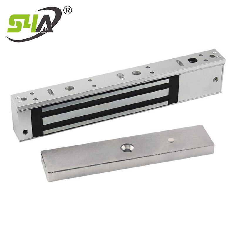 350kg One Door Magnetic Lock With Led/door Sensor And Time Delay