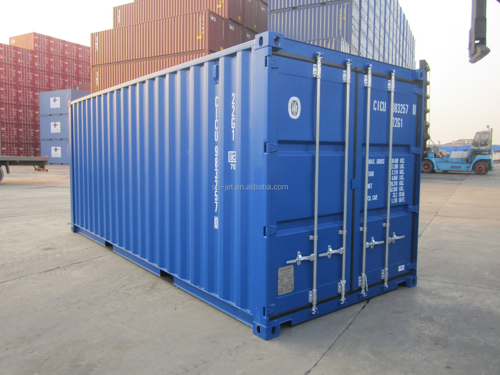 New dry container house shipping container design 20ft/40ft steel used container from china