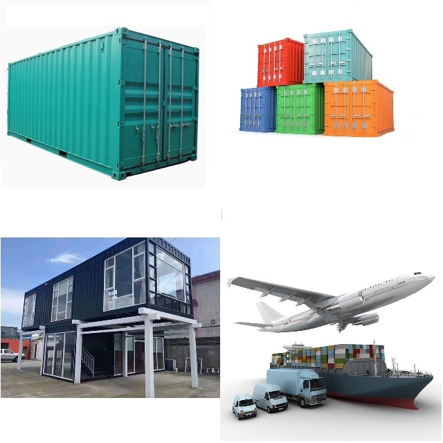 New dry container house shipping container design 20ft/40ft steel used container from china