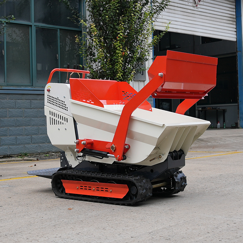 Hot Selling High Load 1 Ton Electric Dumper Power Garden Dumper Accept Customized