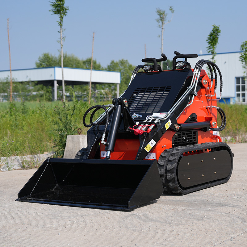 Smaller And Compact mini loader skid steer loader with attachments