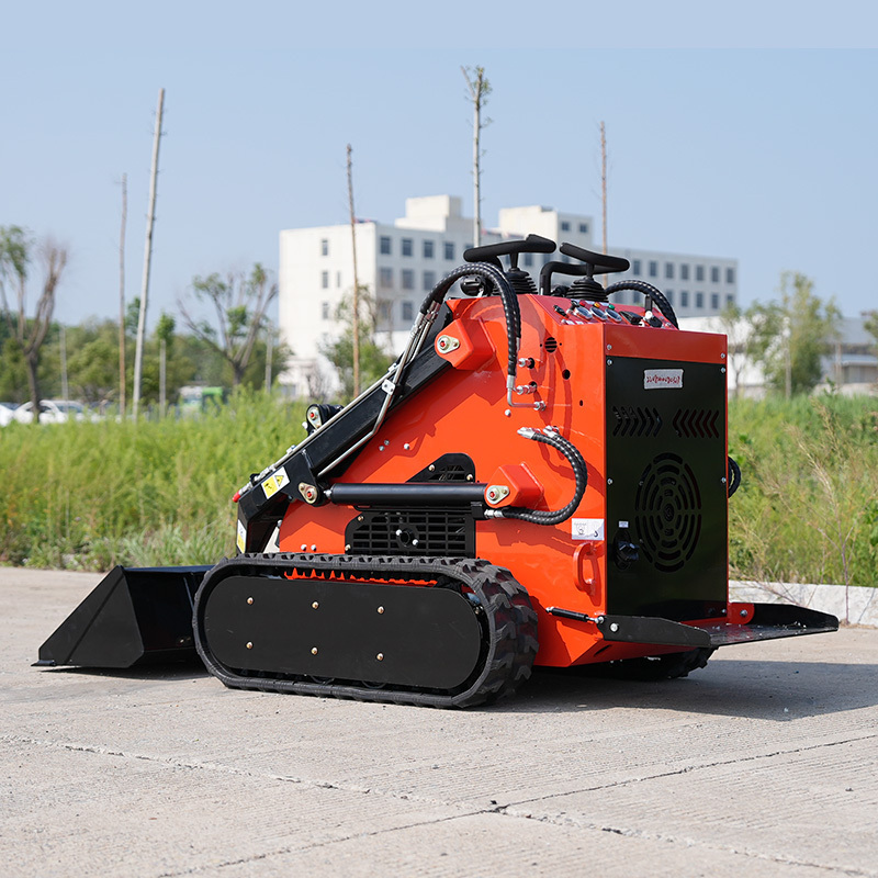 CE Ers280 200kg EPA Construction Machines Small Chinese International Mini Skid Steer Loader With Bucket Mulcher