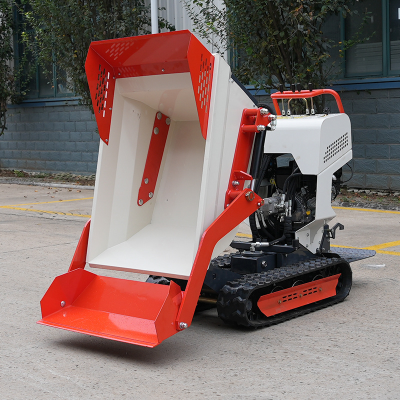 Fully Hydraulic Small Mini Truck Dumper Agricultural Mini Dumper 750kg Suppliers