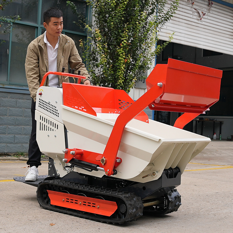 Fully Hydraulic Small Mini Truck Dumper Agricultural Mini Dumper 750kg Suppliers