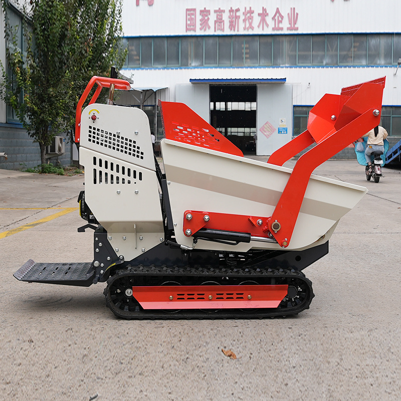 Fully Hydraulic Small Mini Truck Dumper Agricultural Mini Dumper 750kg Suppliers