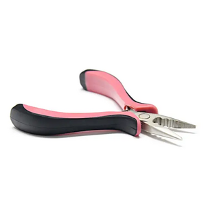 Human Hair Extension Pliers Tools Kit With 2 Hole Plier Hair Extension Removal Fitting Pliers Crochet Pulling Loop set