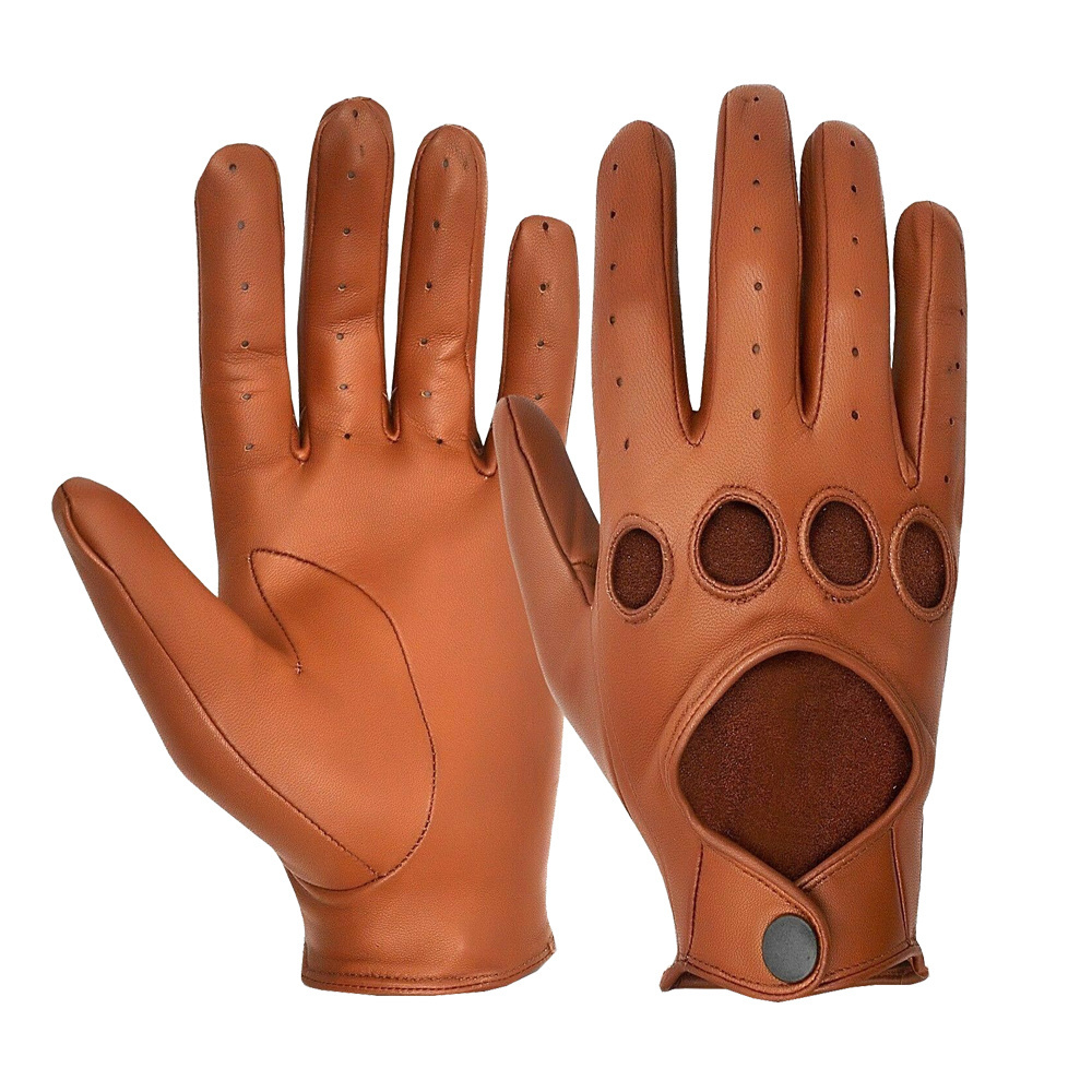 Heavy Duty Adjustable And Comfortable Outdoor Traveling High Quality Leather Fashion Factory Leather Dress Gloves