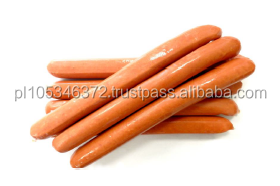 Wholesale Good Quality Packaging Pork Beef Hot Dog Sausages Wieners With Spicy White