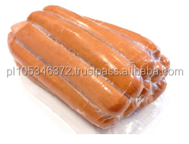 Wholesale Good Quality Packaging Pork Beef Hot Dog Sausages Wieners With Spicy White