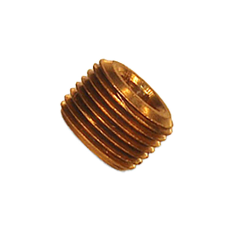 Factory US Style Standard 1/8 1/4 3/8 1/2 3/4  ,3129 Female Pipe Cap Brass Fitting pipe.