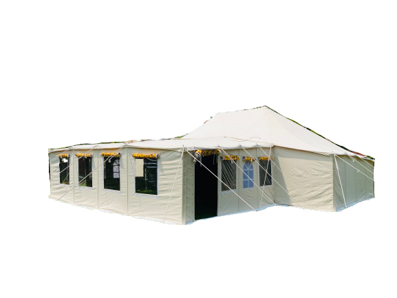 Top Quality Customized Large Size Kuwaiti Deluxe Canvas Iron Jamalon Frame Majlis Tent Big Outdoor Camping Waterproof Tent