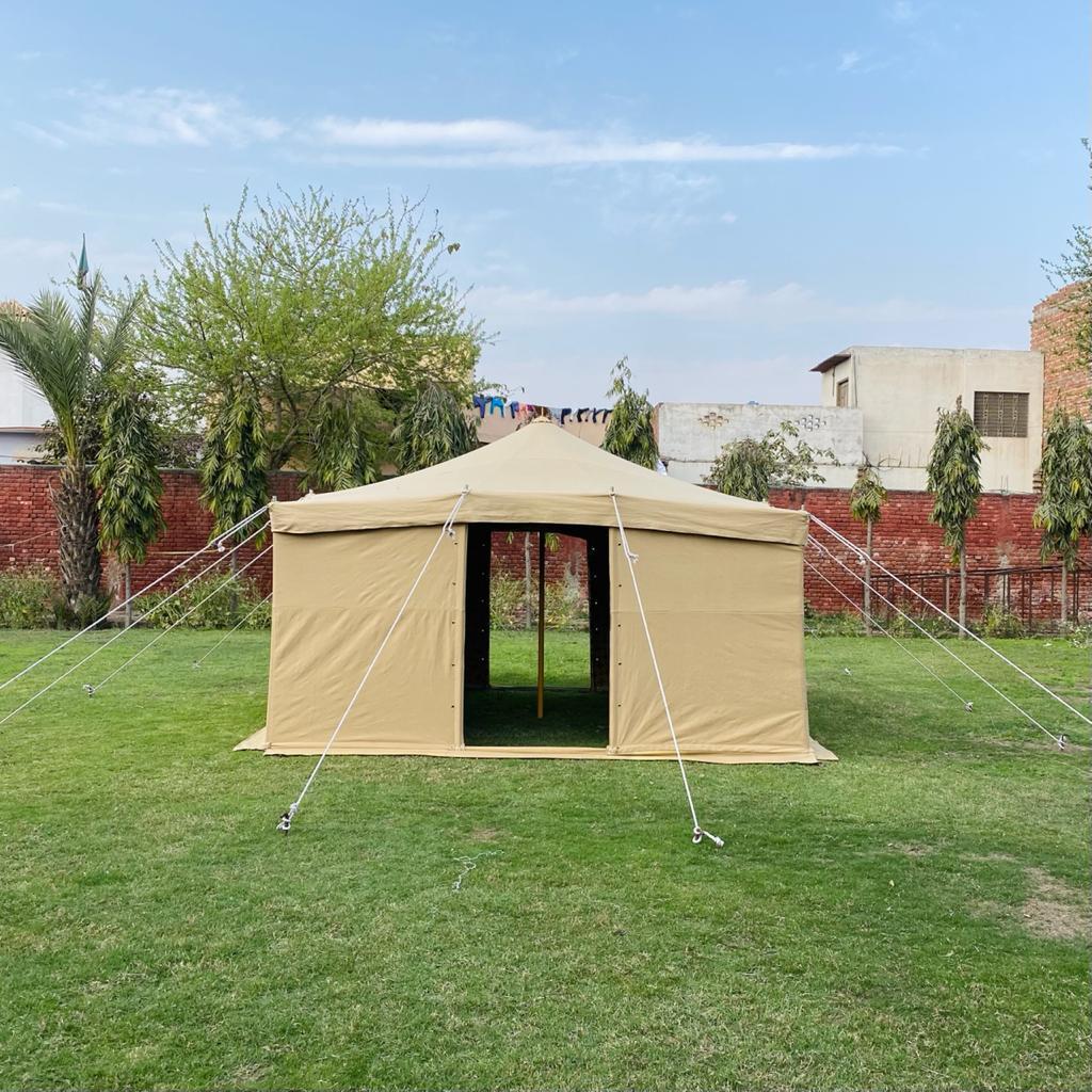 Top Quality Wholesale Custom Made Best Tents For outdoor Camping Made by Pakistani Manufacturer Single Pole Field Camp Tent