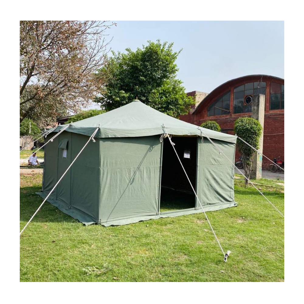 Harshest Weather Condition Olive Green Disaster Relief Large Used Tents for Sale Customized Size Camp Relief Tent