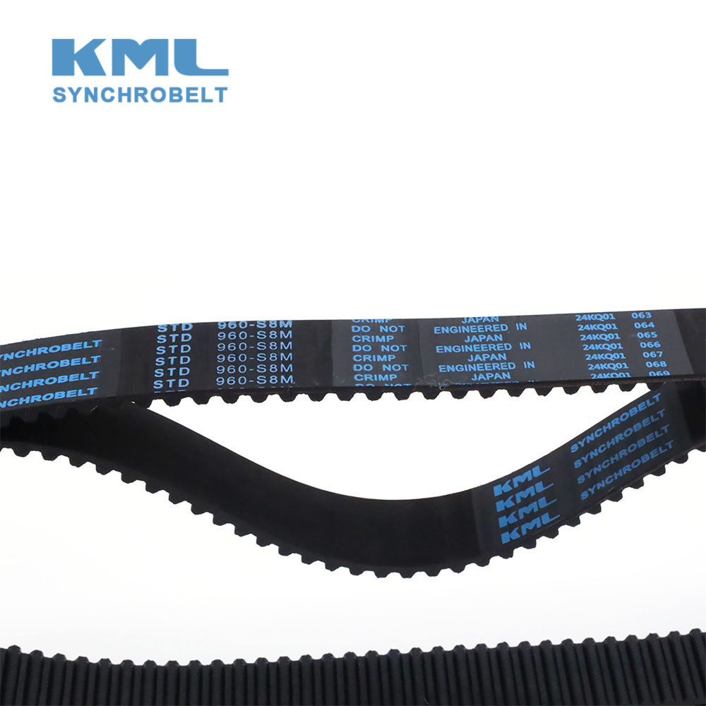 Factory Sales HTD S3M S4.5M S5M S8M S14M Arc Tooth Rubber Industria Synchronous Belt Power Transmission Synchronous Rubber Belt