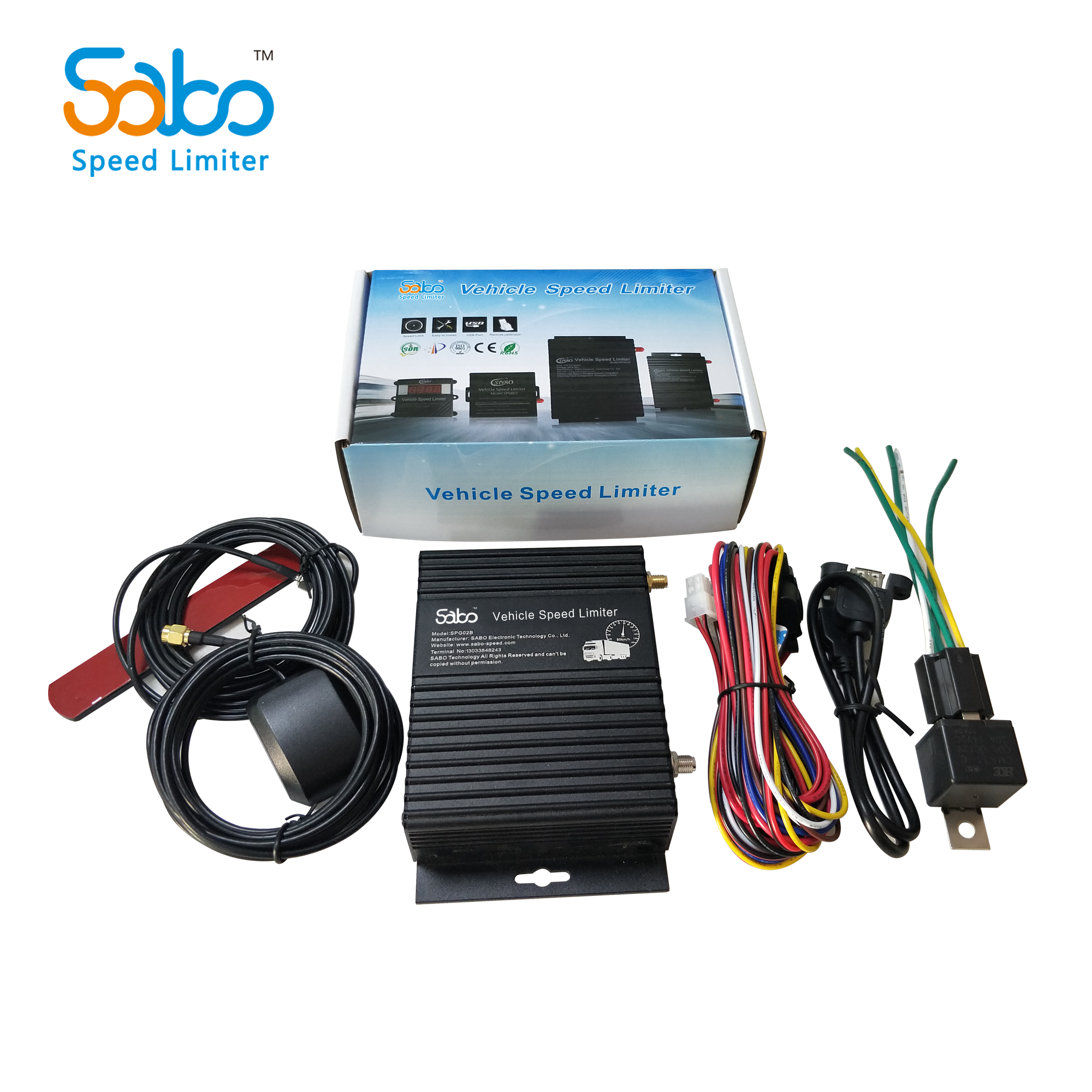 GPS Speed Limiter Vehicle Car GPS Speed Control Devices Integrated Speed Limiter 2G GPS Tracker