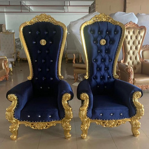 best quality high back wedding party events hotel royal luxury king throne sofa for rental