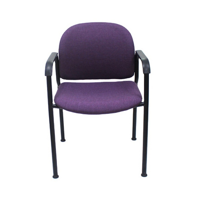 hot sale cheap fabric armrest modern banquet used stackable banquet  church chairs for conference room