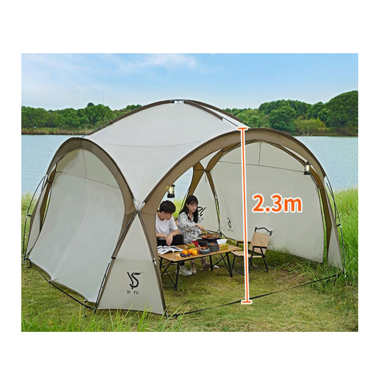 Pop Up Canopy Heavy Duty Outdoor Instant Tent Portable Waterproof Shade Tent Beach Sun Shelter Enclosed Instant Tent Shelter