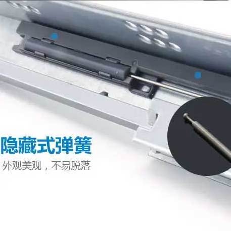 High Sale Soft Close Closing Undermount Invisible Concealed Full Extension Drawer Slide N3F1C 450mm