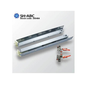 Top Quality American Us Market Type With Bracket Lock Full Extension Soft Closing Close Undermount Concealed Drawer Slide