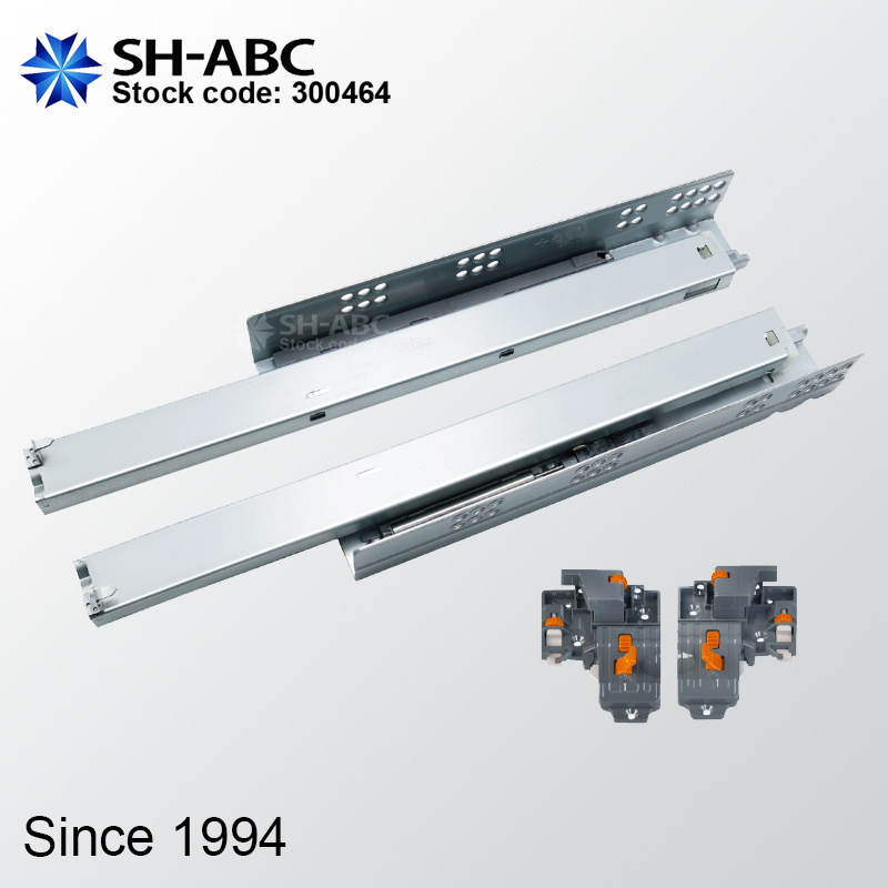 SH-ABC 3D adjustment lock full Extension undermount drawer runner furniture fittings Soft close closing Slide K3F1C