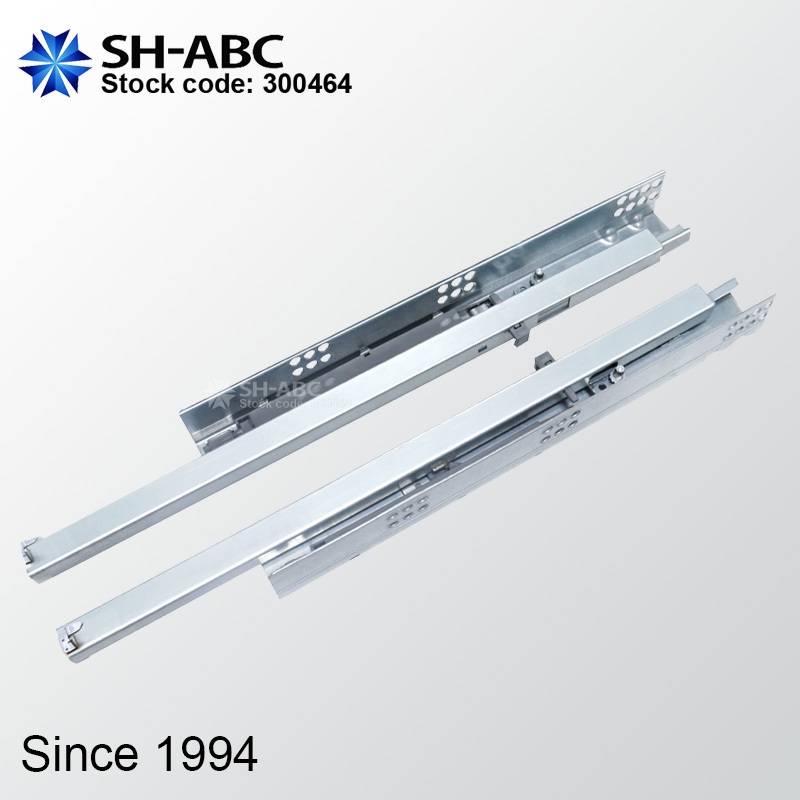 SH-ABC Single extension Undermount Under Mount push to open push-open Kitchen Cabinet Drawer Slide