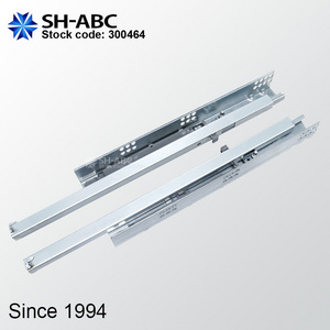 SH-ABC Single extension Undermount Under Mount push to open push-open Kitchen Cabinet Drawer Slide