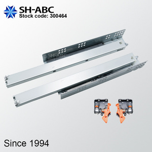 SH-ABC 3D adjustment lock full Extension undermount drawer runner furniture fittings Soft close closing Slide K3F1C