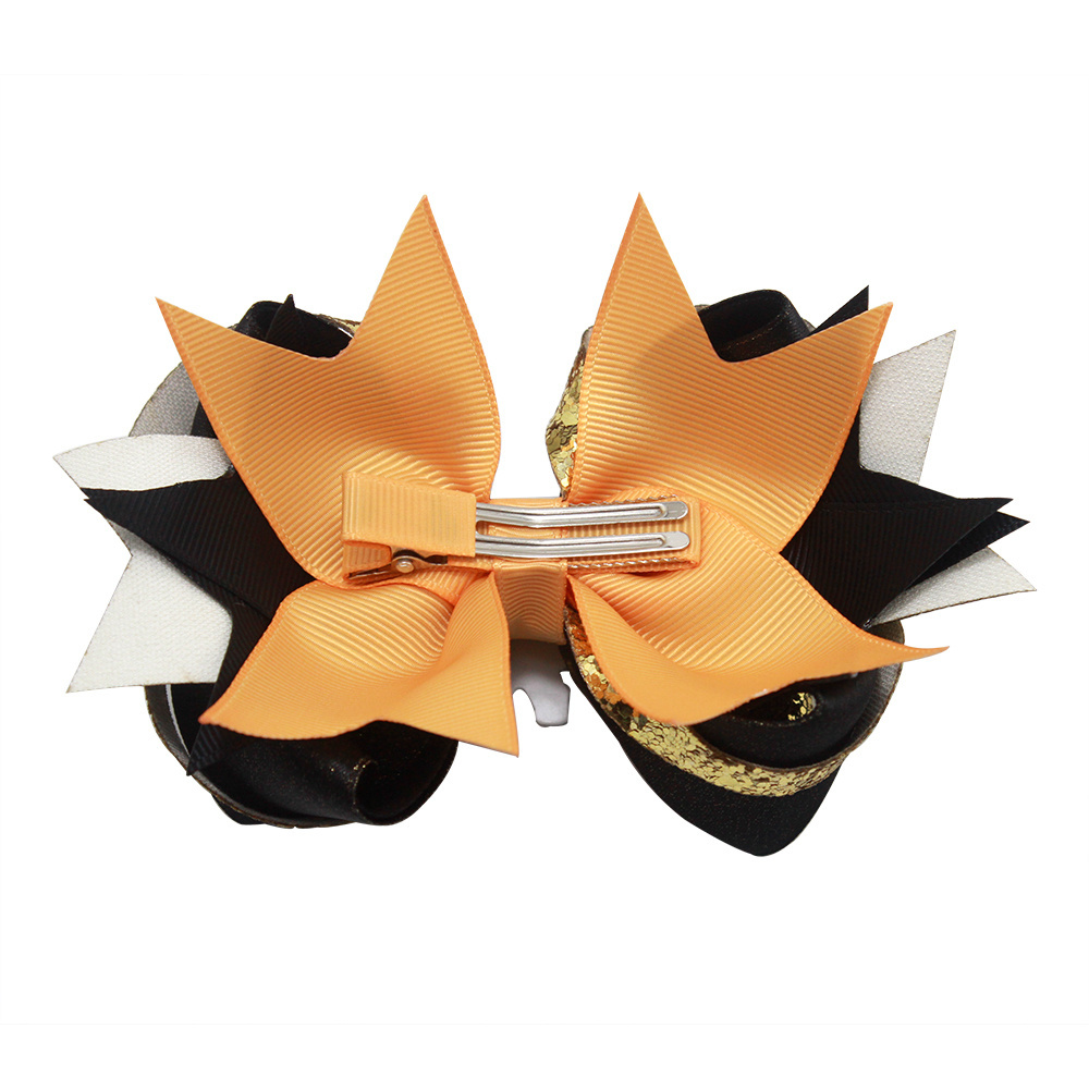 Boutique cute hair bows cartoon hair bows with alligator clip for girl