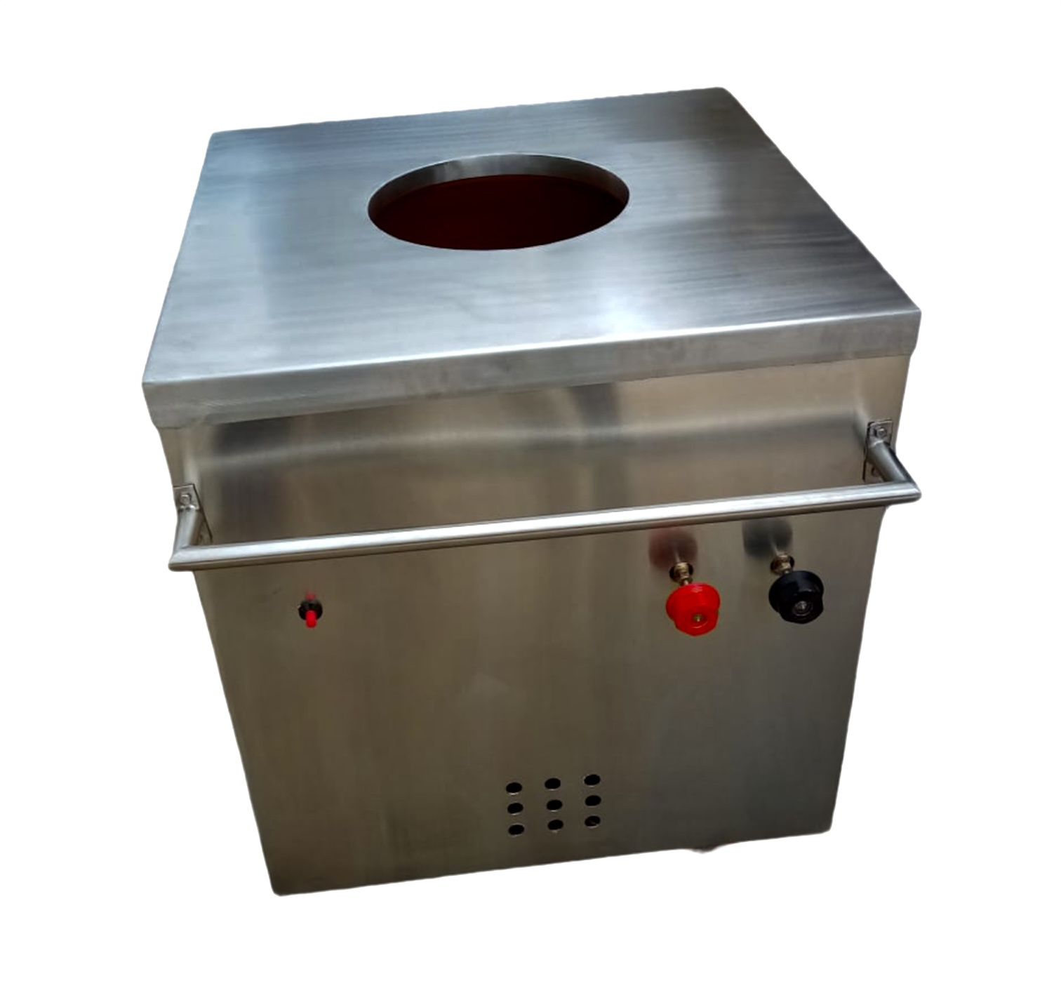 Best Selling Stainless Steel Charcoal & Gas Operated Commercial Oven Clay Tandoor For Restaurants and Hotel Kitchen Use