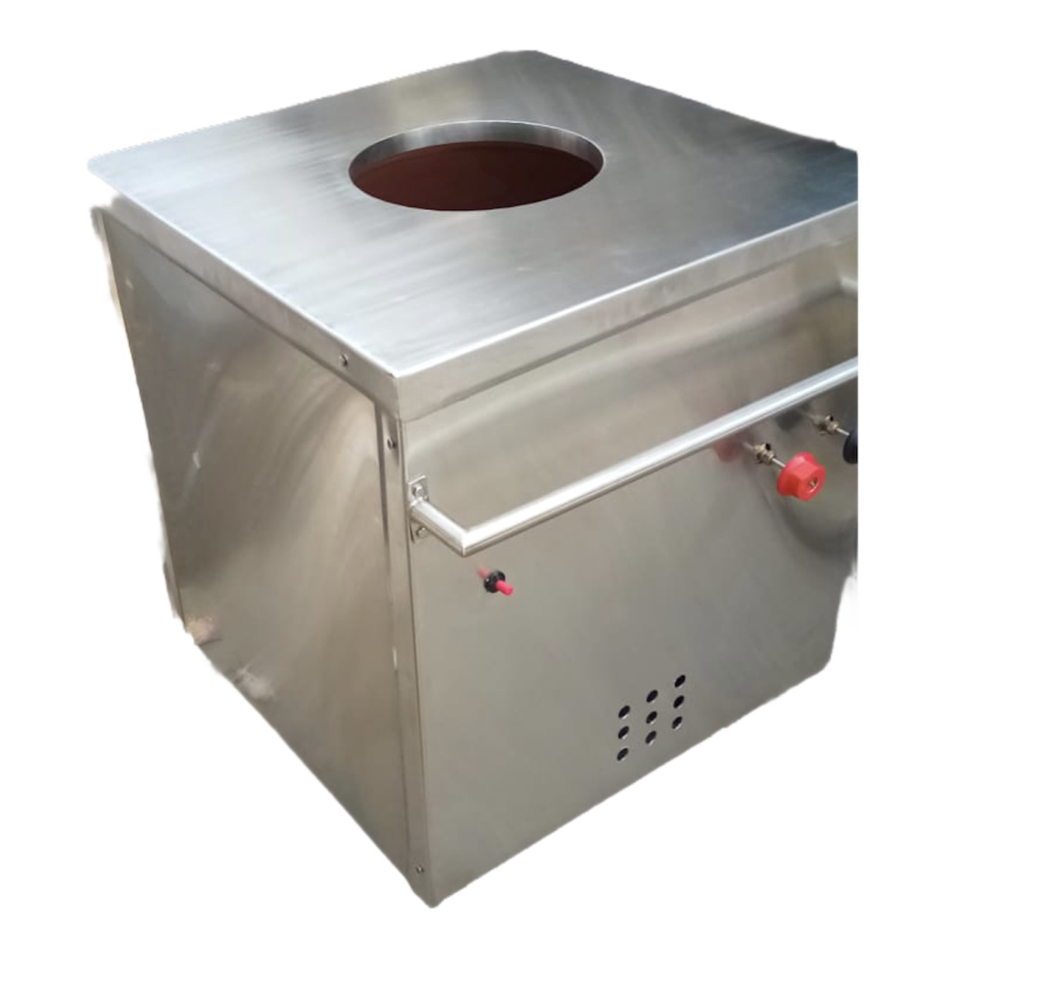 Best Selling Stainless Steel Charcoal & Gas Operated Commercial Oven Clay Tandoor For Restaurants and Hotel Kitchen Use