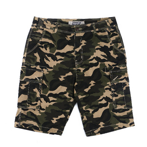 Good Quality Cargo Shorts Men with Camouflaged Printing Cargo Shorts Cotton with 6 Pockets Baggy Short Cargo Pants