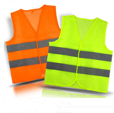 high quality reflective vest safety wear 100% polyester work vest for men women