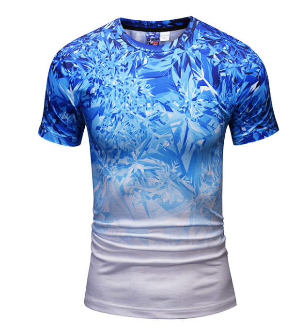 2022 New Promotional Comfortable Sublimation Blank Polyester Bleached T Shirt