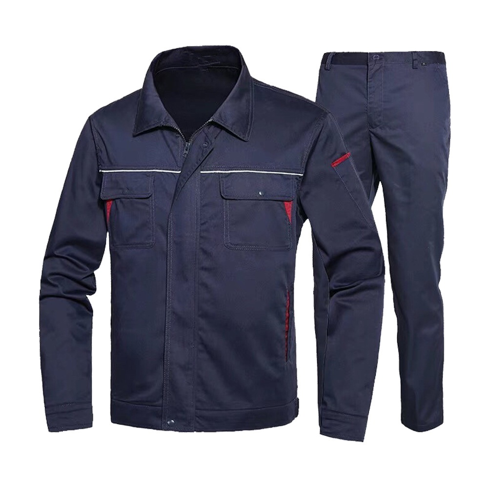 Latest Design Custom Made Long Sleeved Clothes Workers Overalls Safety Workwear Construction Worker Uniforms