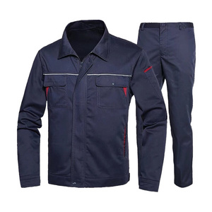 Latest Design Custom Made Long Sleeved Clothes Workers Overalls Safety Workwear Construction Worker Uniforms