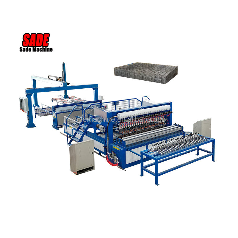 hot sale popular automatic panel wire mesh welding machine Bend fecne making machine