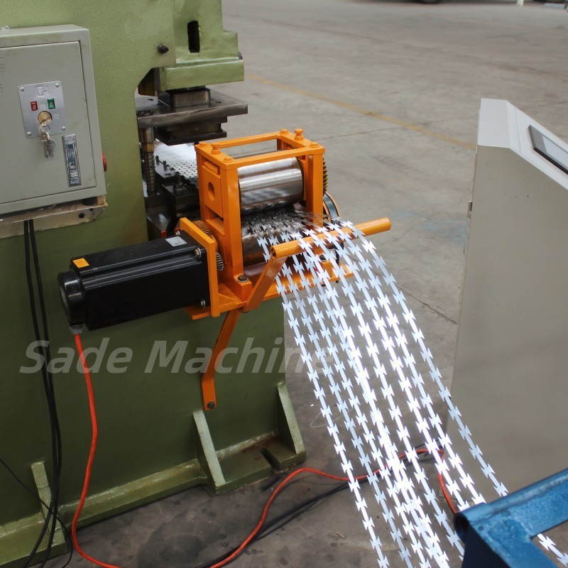 SADE Machine BTO-12 ,22,CBT 60,65 Concertina razor Blade wire making machine