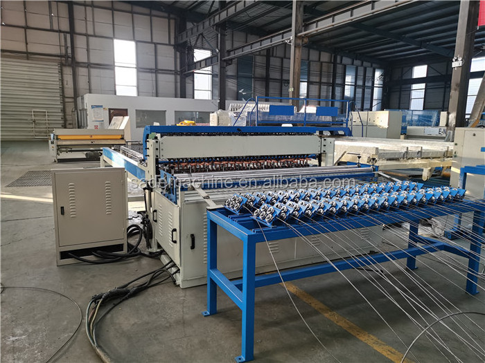 hot sale popular automatic panel wire mesh welding machine Bend fecne making machine