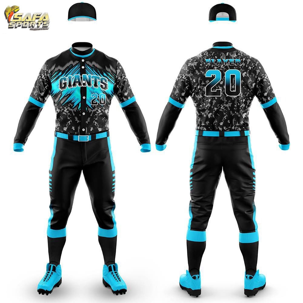 Youth Team Sublimation Softball Uniforms jersey And Shorts Top Customized Baseball Uniforms