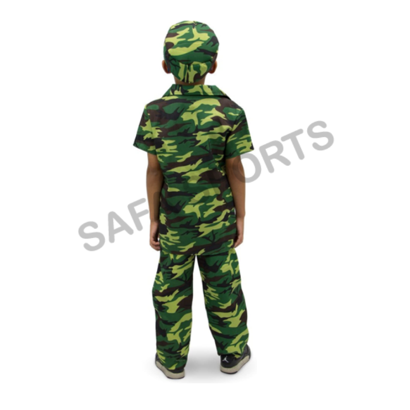 Tactical Commando Halloween Costume, Unisex  Tactical Camo Soldier Uniform Dress Up