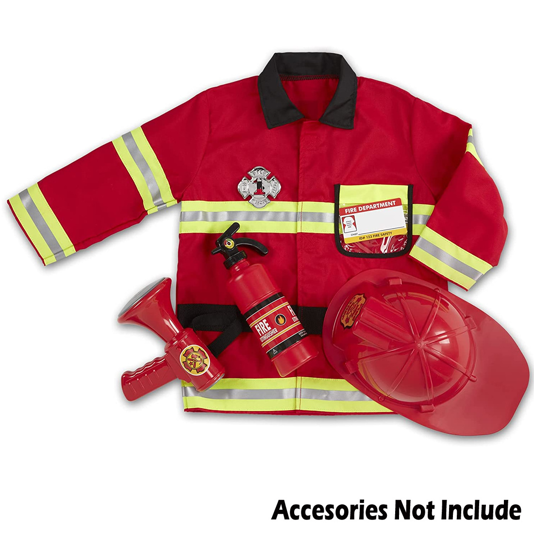 kids costume high quality Fire Chief Role Play Costume Dress-Up Set