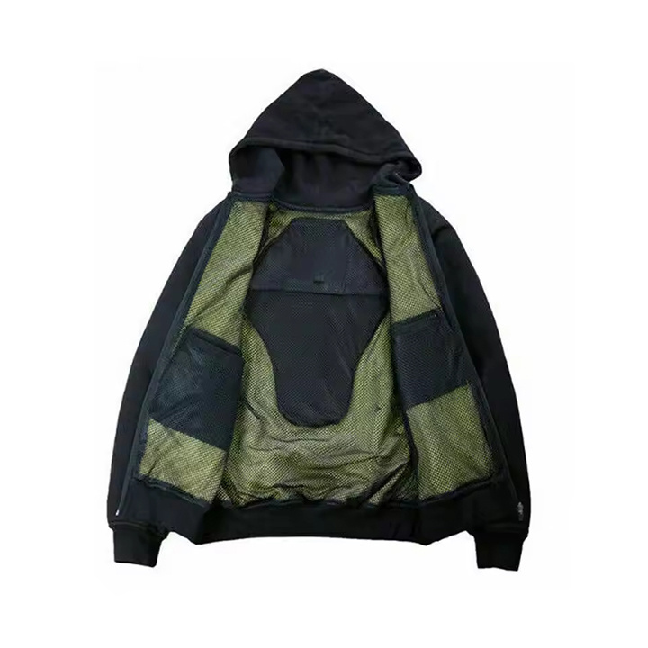 Top Selling Motorbike Hoodies- Motorcycle Hoodie Full Protective Fleece Lined In Pakistan Kevlar Hoodies With Protection