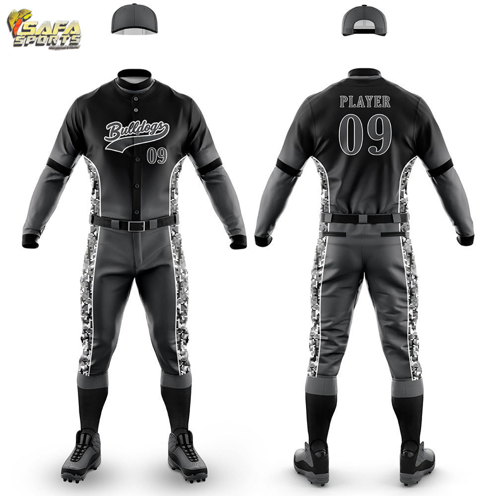 Youth Team Sublimation Softball Uniforms jersey And Shorts Top Customized Baseball Uniforms