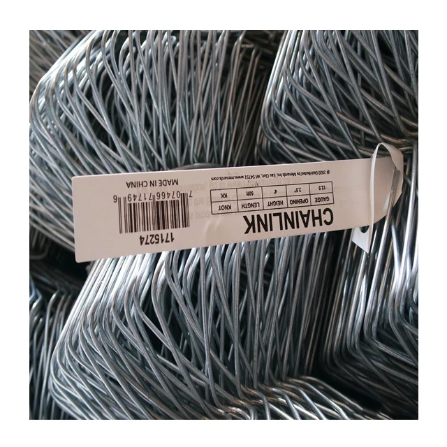 2024 Factory Supply Height Extension 6ft fencing Wire Chain Link Parts Galvanized Slats Fencing Wire Chain Link