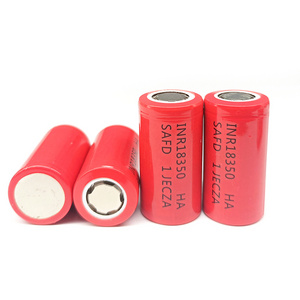 li-ion 18350 lot 600mah 3.7v 3.6v  18350 1100mah 7,4v 18650 battery   18350 mech mod icr