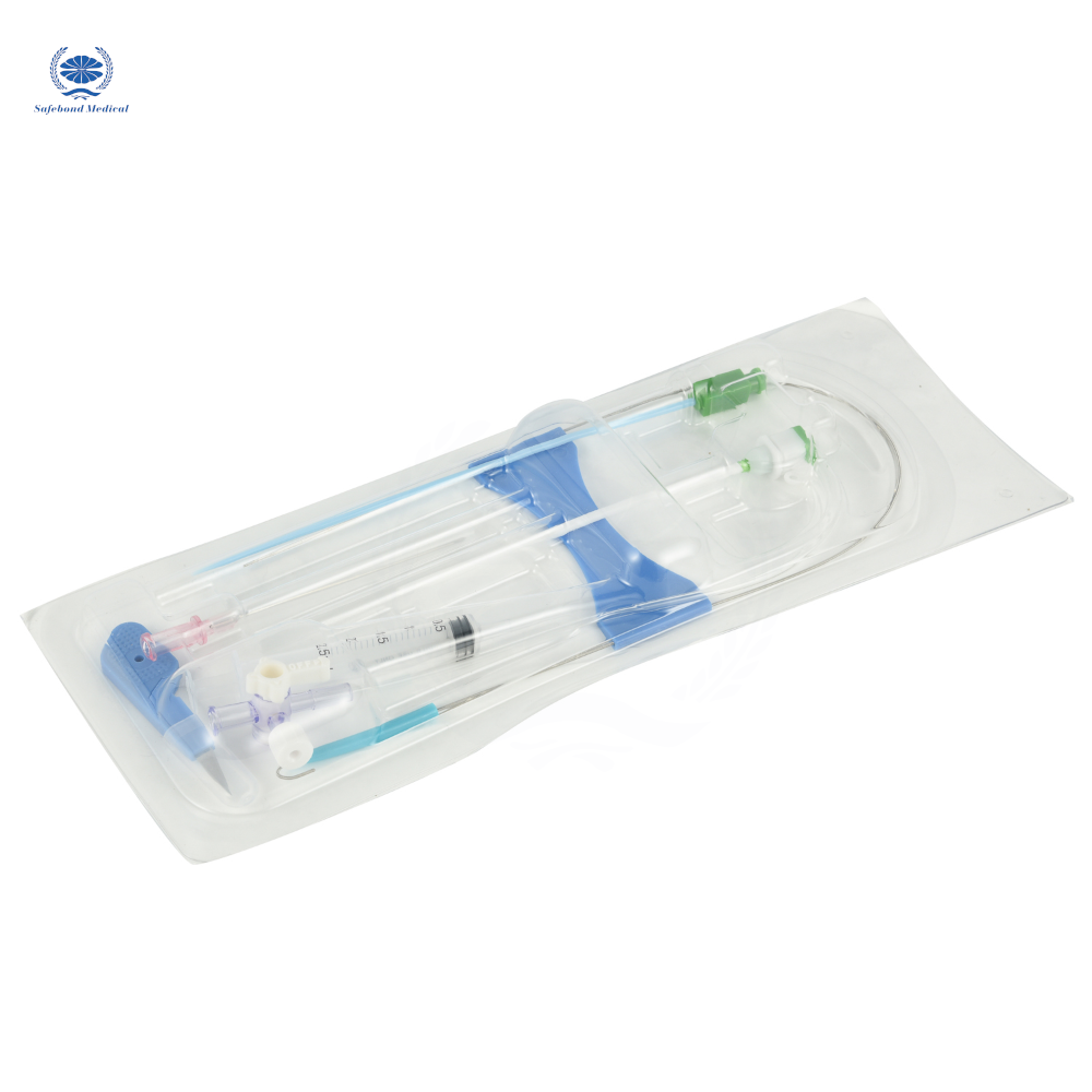 Disposable sterile medical interventional device arterial femoral introducer sheath set