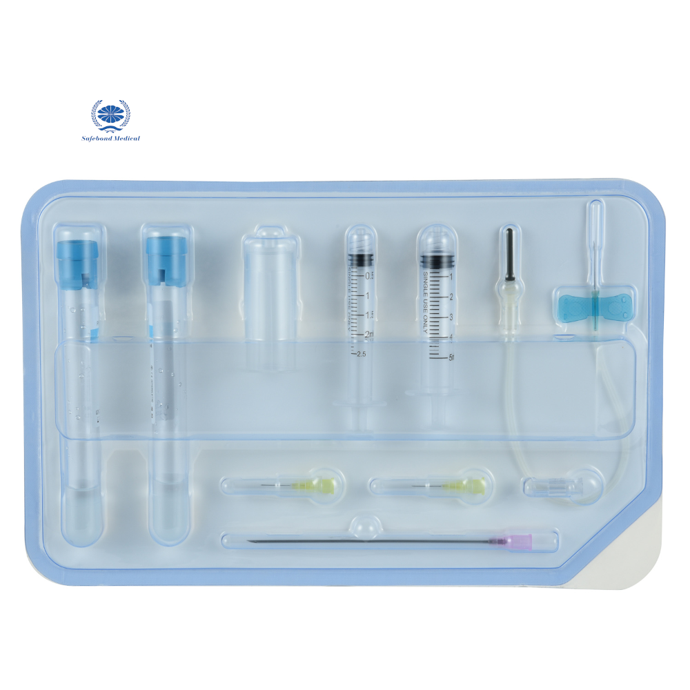 Customized medical PRP tube containing gel and anticoagulant solution collection tube