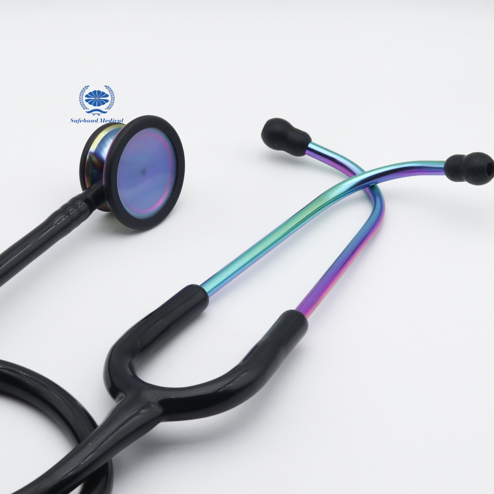 Medical double-head cardiology high-quality stethoscope  colorful stethoscope