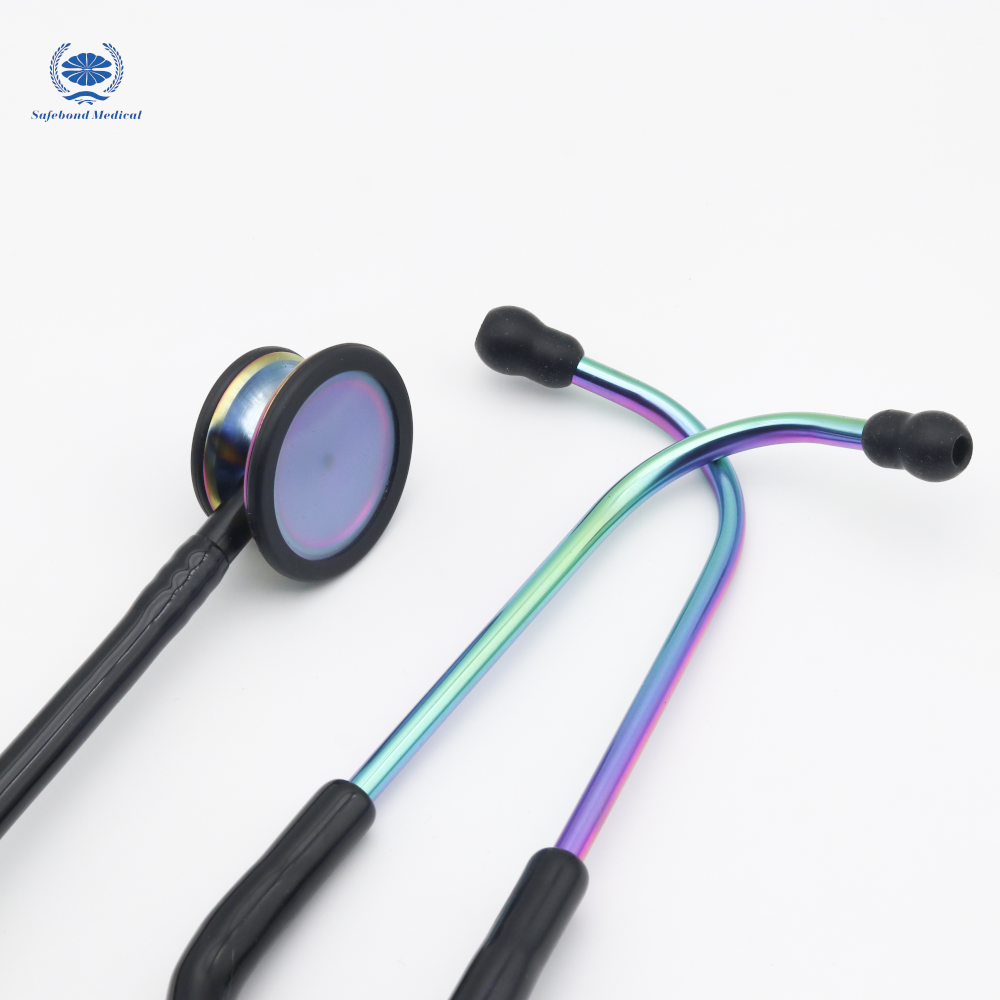 Medical double-head cardiology high-quality stethoscope  colorful stethoscope